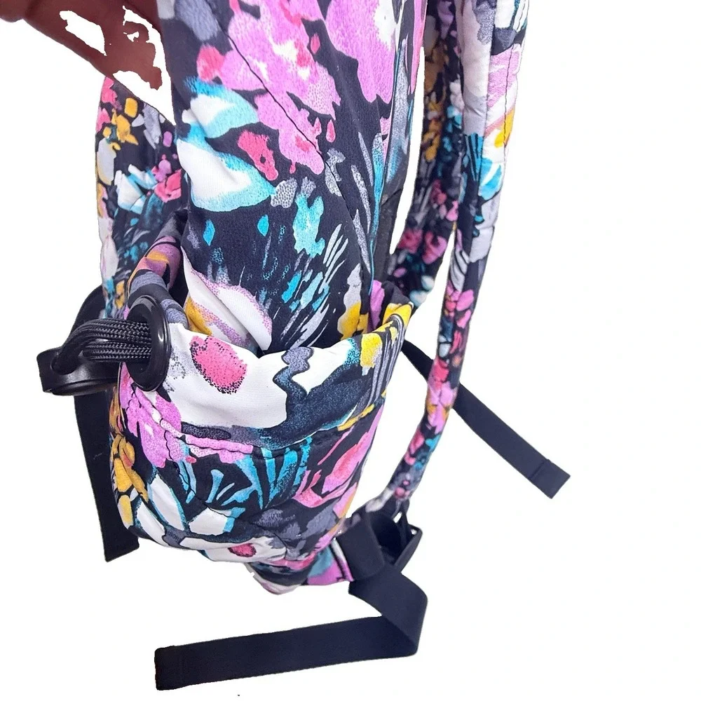 Y2K Vera Bradley Floral Laptop Backpack Whimsy Floral School College Travel Bag